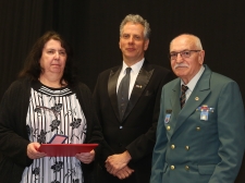 1. MAREC - SVETOVNI DAN CIVILNE ZAŠČITE, PODELITEV PRIZNANJ NOVA VAS 41 FOTO LJUBO VUKELIČ