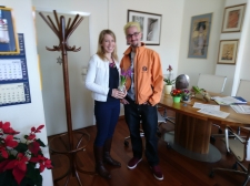 Erika je dobila rožico kot sestra