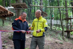 Otvoritev pustolovskega parka