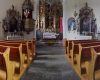 notranjost cerkve v Viševku
