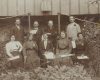 Cerkveni pevski zbor Studeno 1911_duhovnik Janež Dominik_VIR_zasebni arhiv Anice Milavec Cerkveni pevski zbor Studeno 1911_duhovnik Janež Dominik_VIR_zasebni arhiv Anice Milavec
